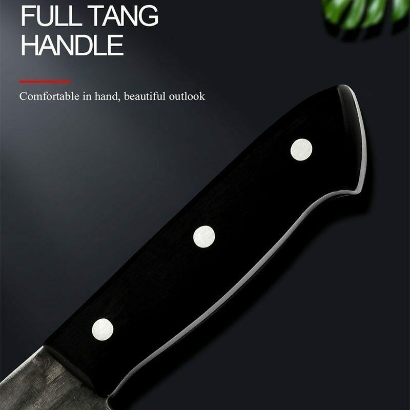 Kitchen Knife Bone Chopper Knife Forged Carbon Steel Chef Knive Kitchen Chopping - Fresh Stock Dated January 2026