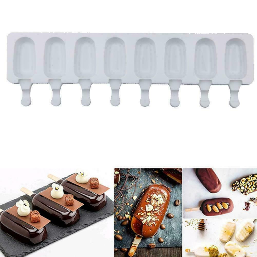 8With Silicone Popsicle Model Ice Cream Ice Cream Mold DIY Homemade K U Z5X8 - Fresh Stock Dated February 2026