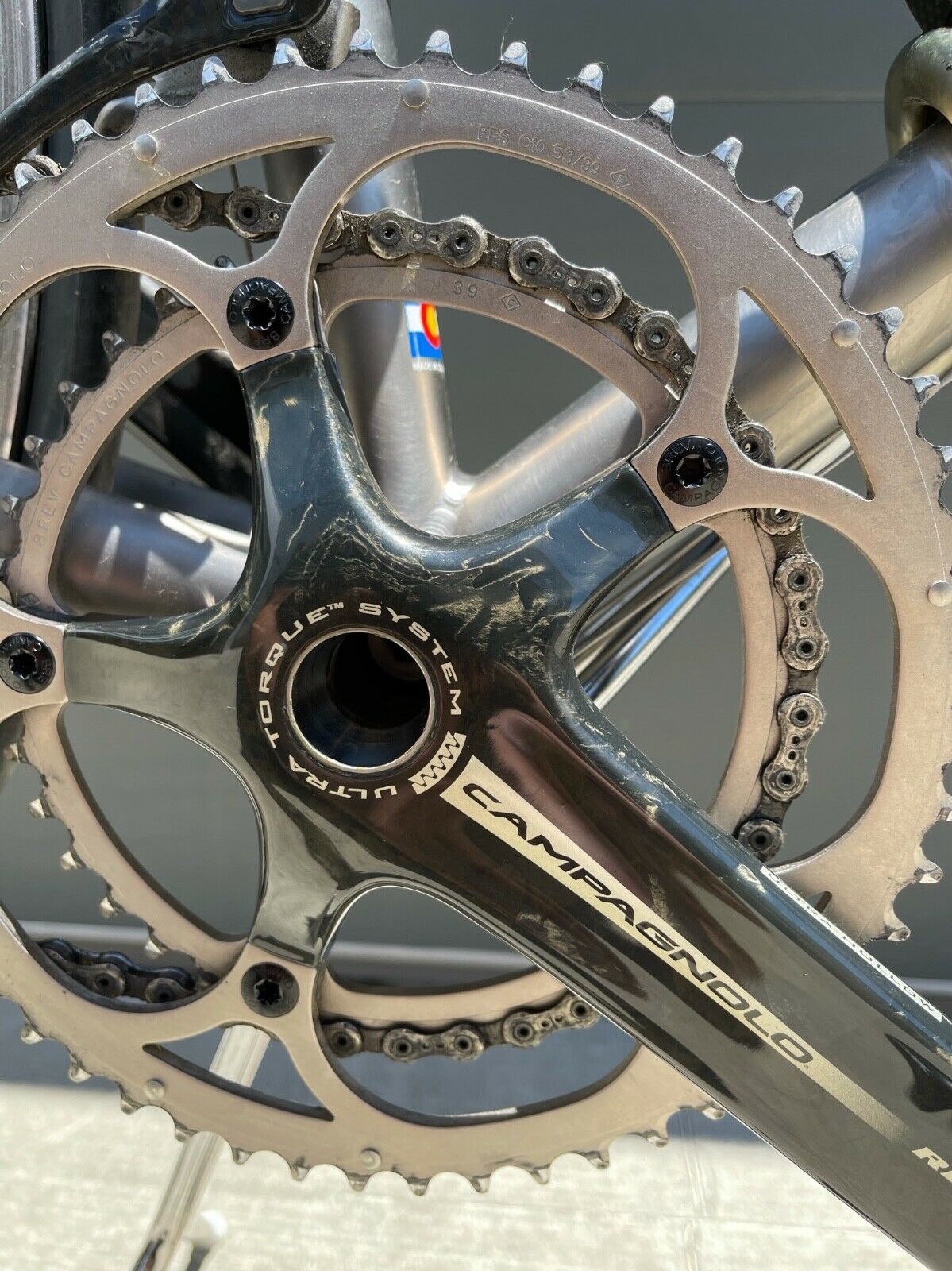 Custom Gangl Classic Titanium Road bike, 57, Campagnola 10 Spd Titanium - Fresh Stock Dated January 2026