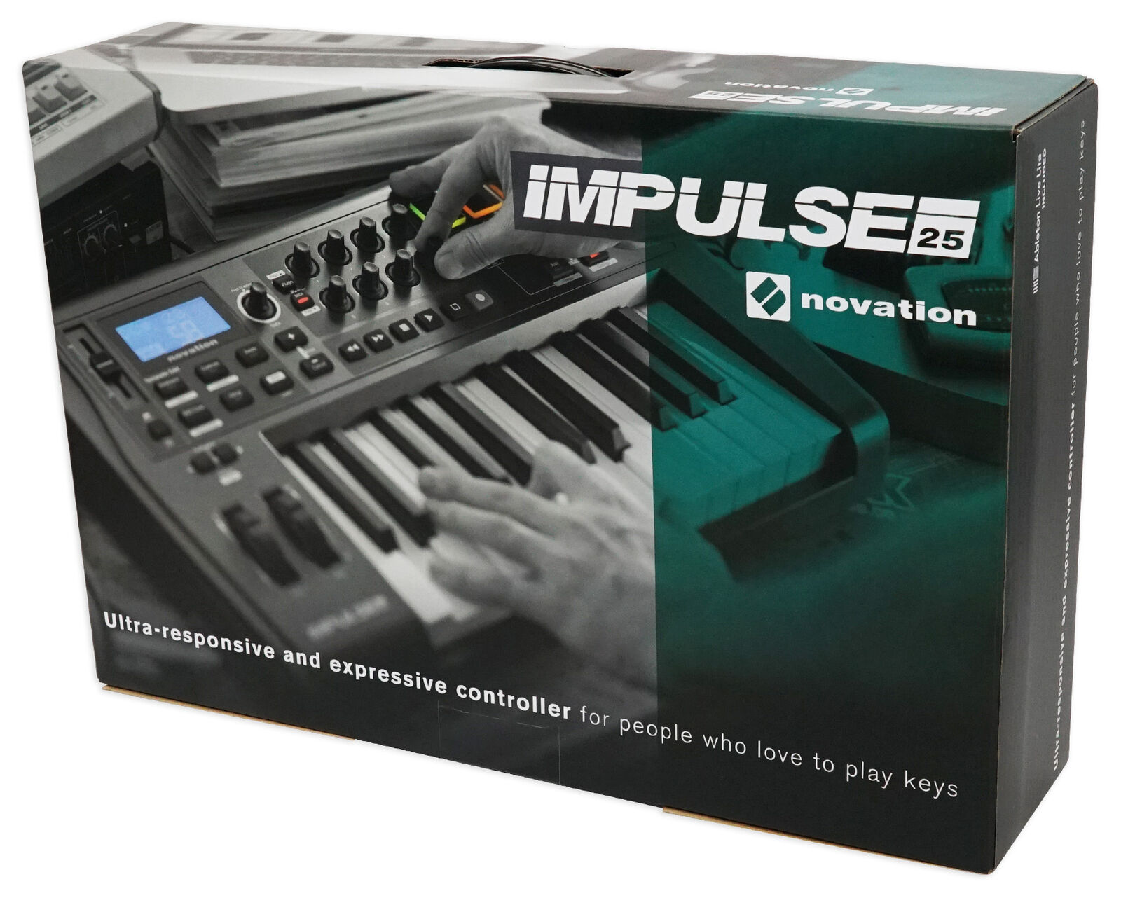 Novation IMPULSE 25 Ableton Live 25-Key MIDI USB Keyboard Controller - Fresh Stock Dated December 2025