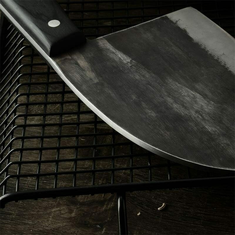 Kitchen Knife Bone Chopper Knife Forged Carbon Steel Chef Knive Kitchen Chopping - Fresh Stock Dated January 2026