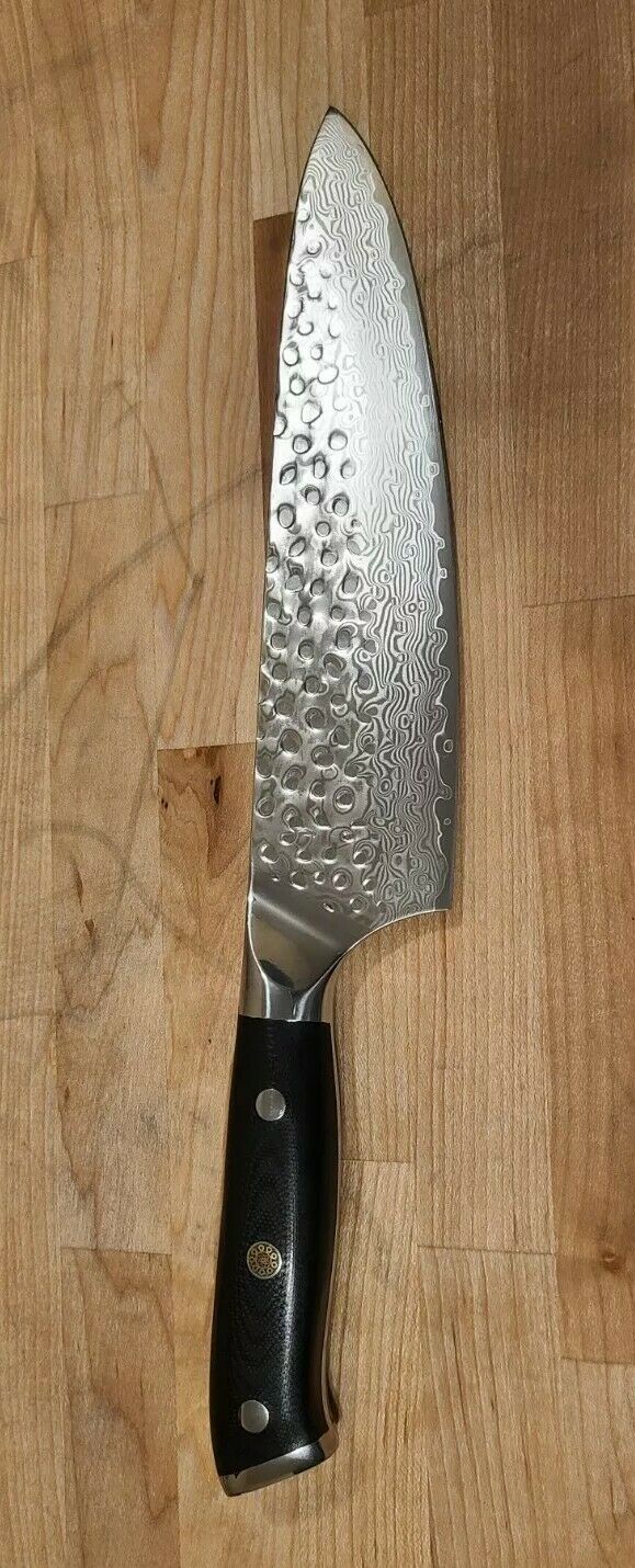 Kyoku Daimyo Series,  8 Inch Japanese Guyto Chef's Knife , Pre-Owned - Fresh Stock Dated February 2026