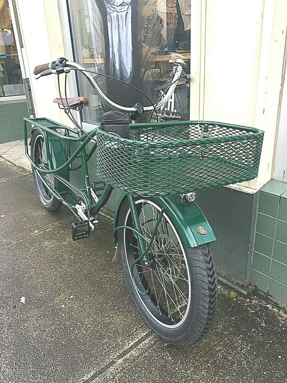 CUSTOM BLACK SHEEP Dream Bike, Cargo Longtail ROHLOFF ROTOR BROOKS SON 18