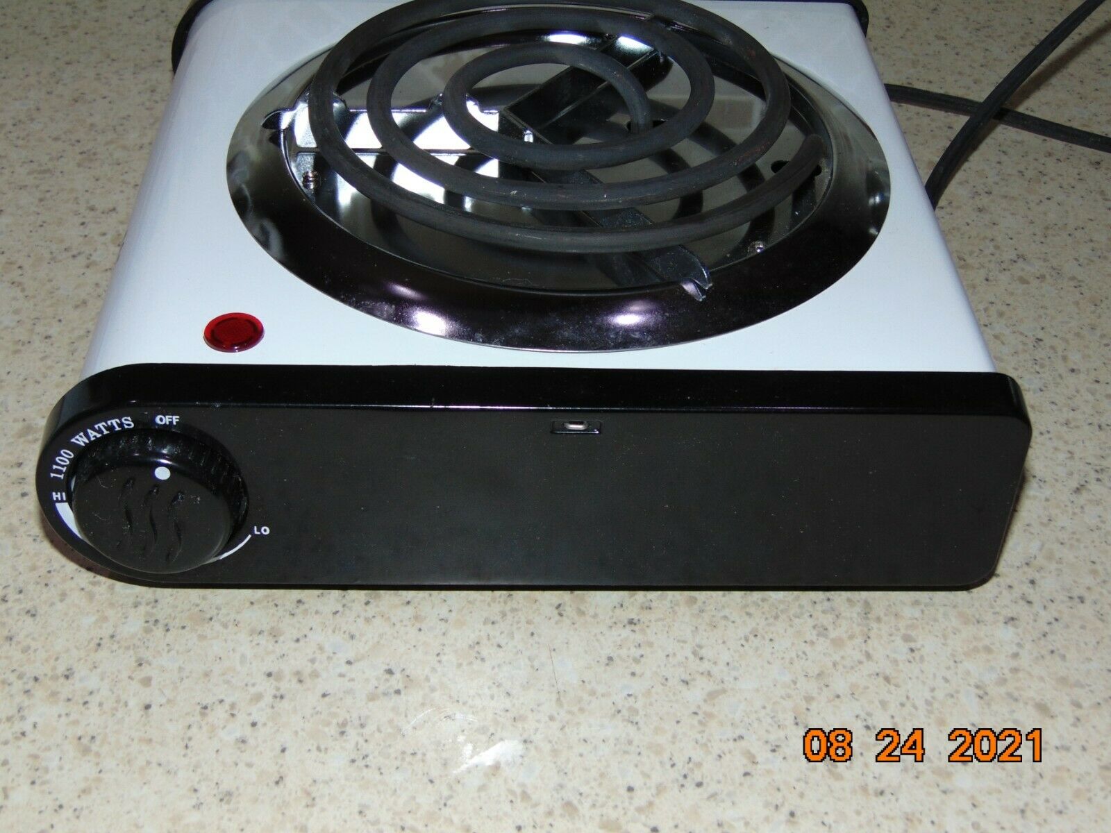 Genuine White Westinghouse (WWBS18) Single Burner Electric Hot Plate NIB - Fresh Stock Dated February 2026