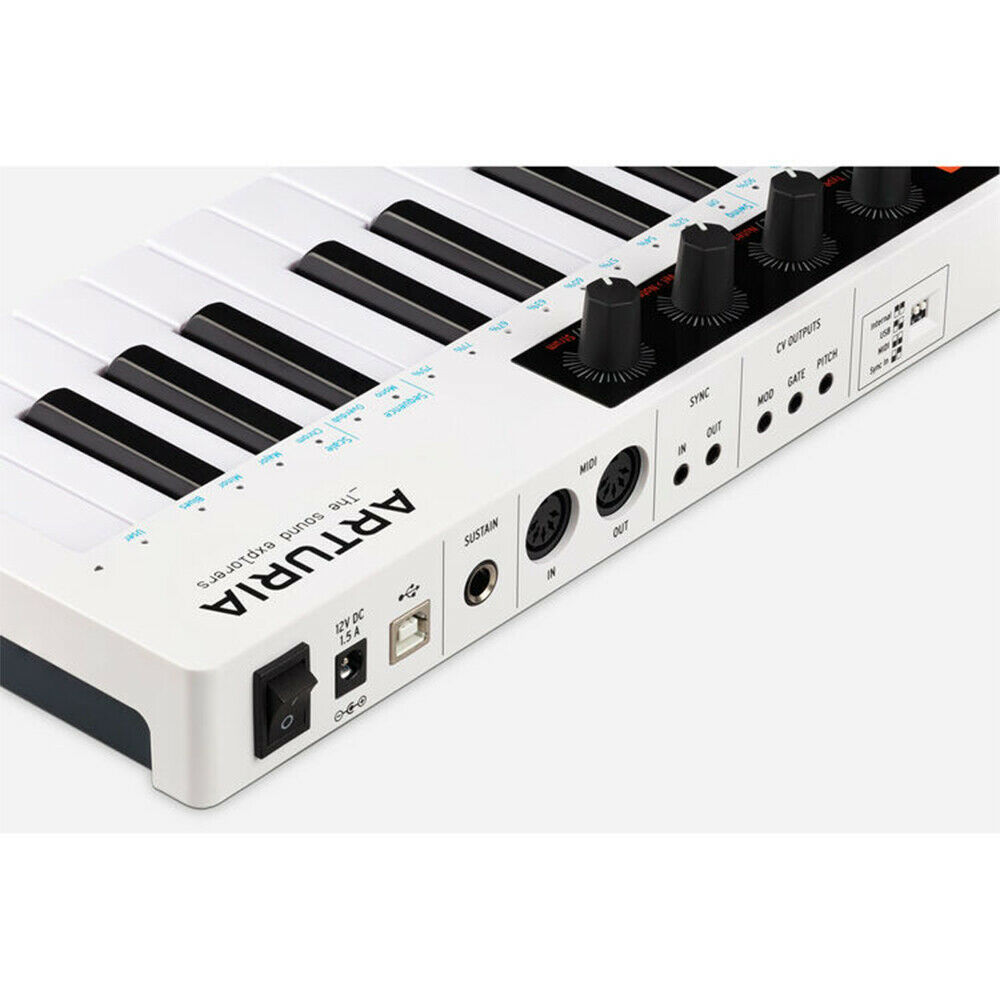 Arturia KeyStep 37 MIDI Keyboard with Sustain Pedal & Headphones - Fresh Stock Dated December 2025
