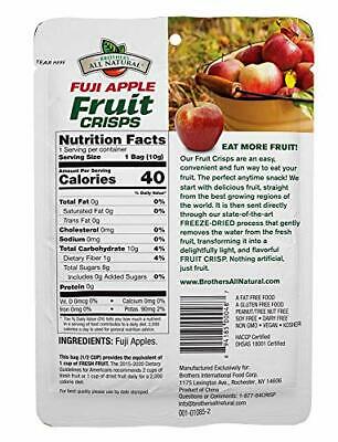 Brothers-ALL-Natural Fruit Crisps Variety Pack 4.44 Ounce Bag 12 Count Pack of 2 - Fresh Stock Dated February 2026