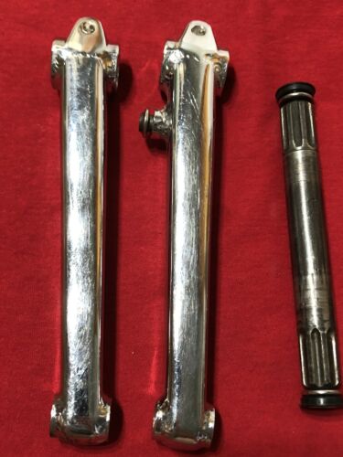 90’s TORKER CHROME 180mm CRANK SET OLD SCHOOL BMX CRANKS - Fresh Stock Dated December 2025