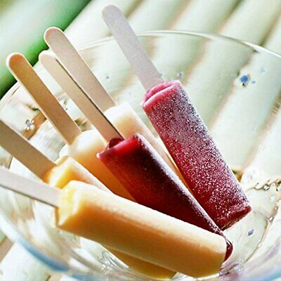 200 Pcs Craft Sticks Popsicle Sticks Ice Cream Sticks 200 Pcs, Popsicle Sticks - Fresh Stock Dated February 2026