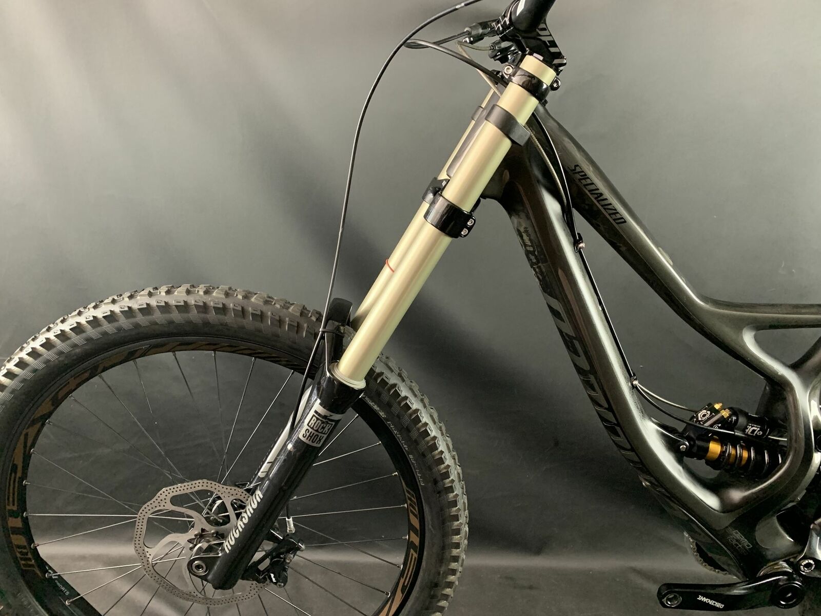 2014 Specialized Demo 8 Carbon SRAM X9 1X10 Roval Dh 26