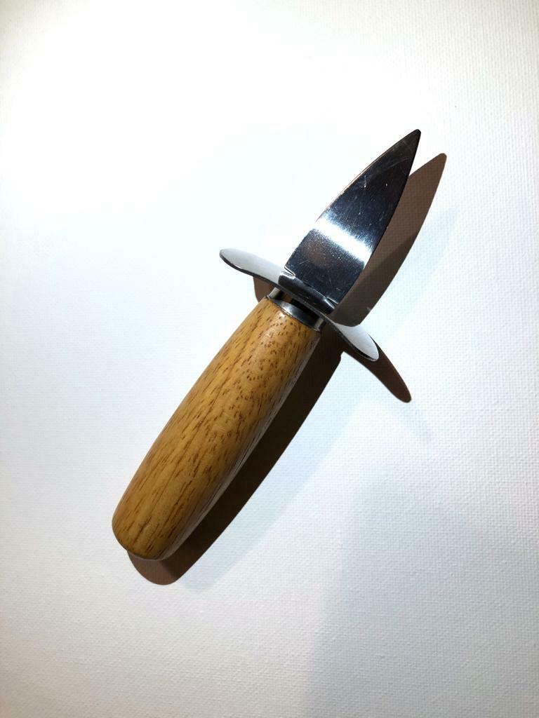 Oyster Knife Opener Stainless Steel Shucker Scallop Shellfish Shucking Tool - Fresh Stock Dated January 2026