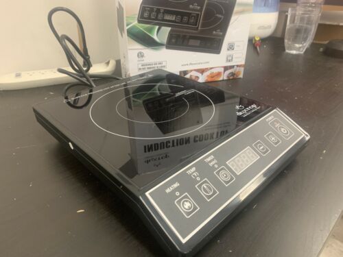 Duxtop 1800W Portable Induction Cooktop Countertop Burner, Black 9100MC/BT-M20B - Fresh Stock Dated February 2026