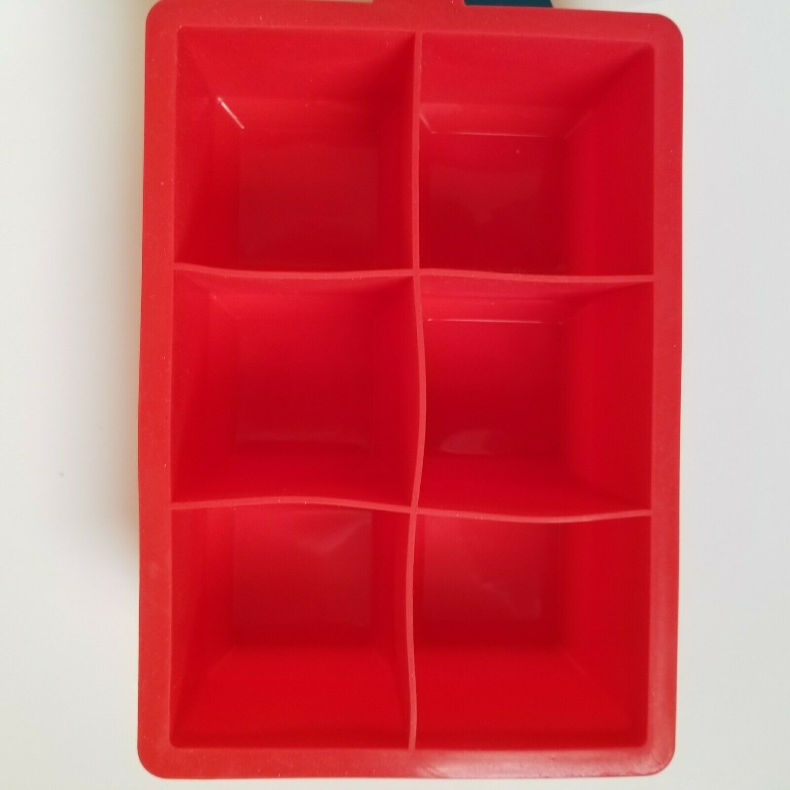 3 Big Block 6 Slot Ice Cube Mold Silicone Extra Large Tray Whiskey Stones Soap - Fresh Stock Dated February 2026