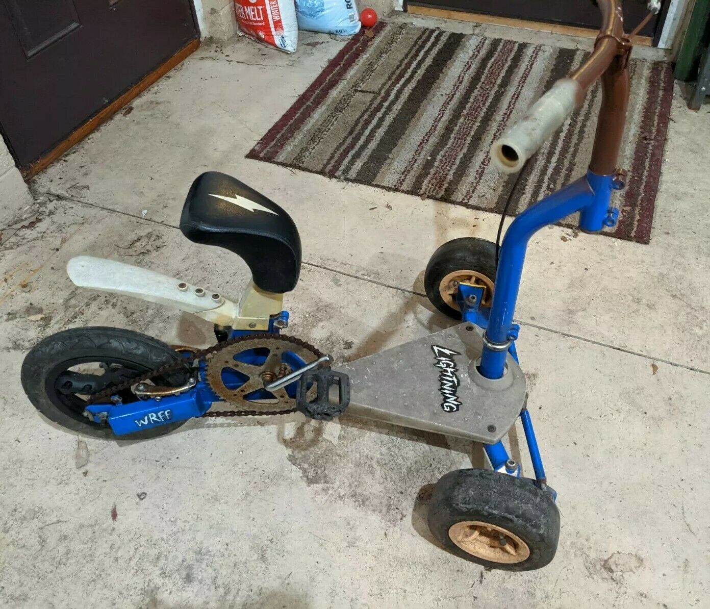 Salton WRFF Lightning Trike Tricycle Blue Model 1070 - Fresh Stock Dated December 2025