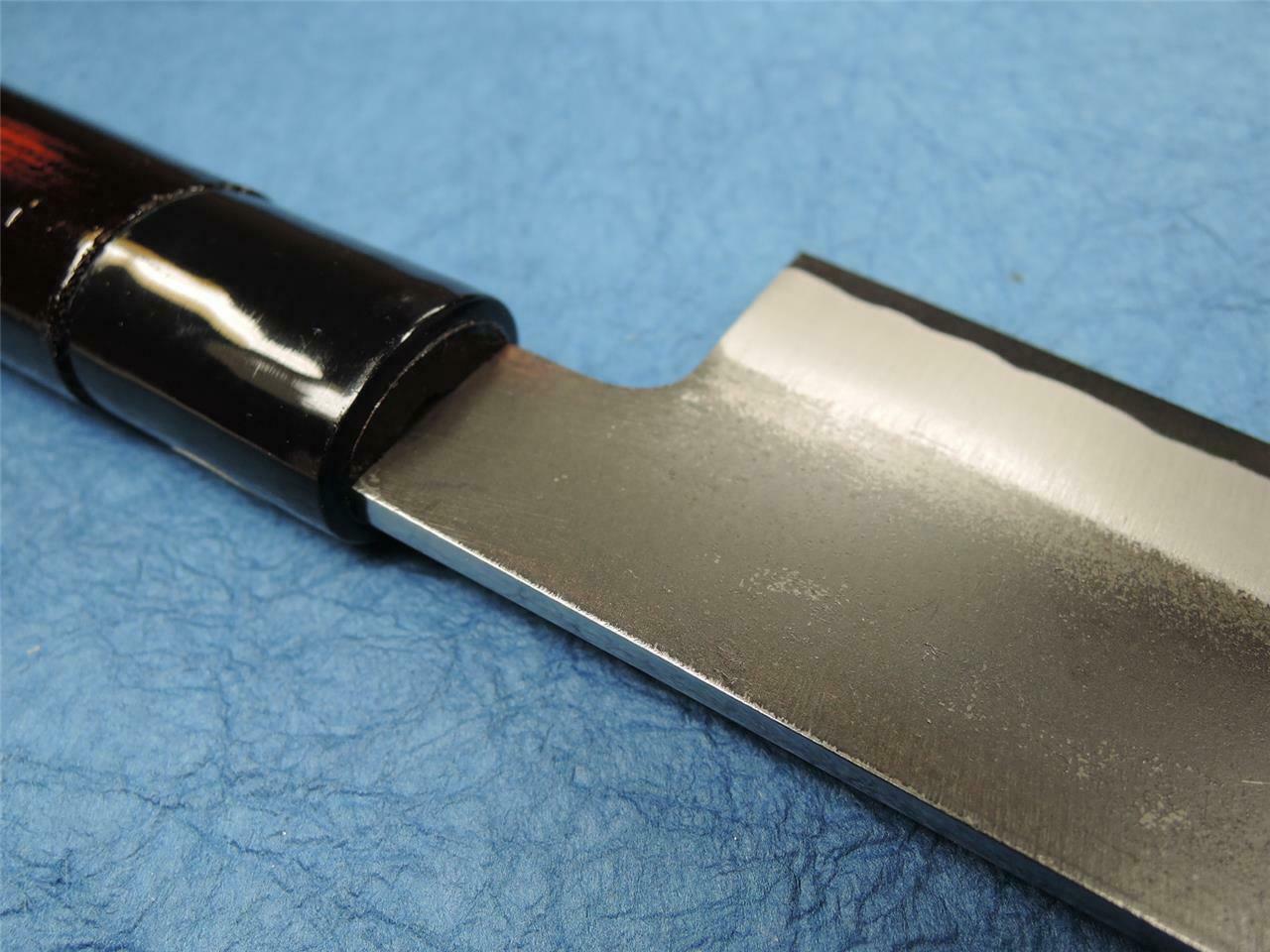 Sakai Genkichi Shirogami Steel Kurouchi Wa-Gyuto Japanese Knife 240mm - Fresh Stock Dated January 2026