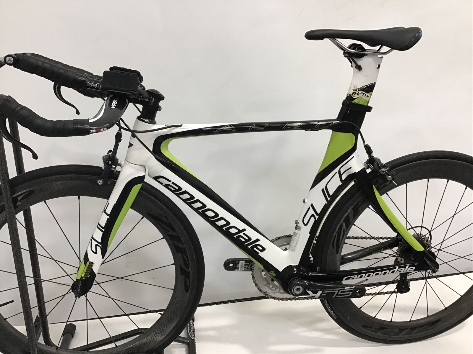 2013 Cannondale Slice Women's Triathlon/TT Bike 47cm Carbon Ultegra ZIPP 650 - Fresh Stock Dated January 2026