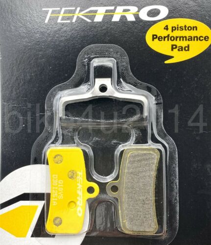 Tektro ORION HD-M745/DORADO 4P HD-E725 Metal Ceramic Bike Disc Brake Pad 1Pair - Fresh Stock Dated December 2025