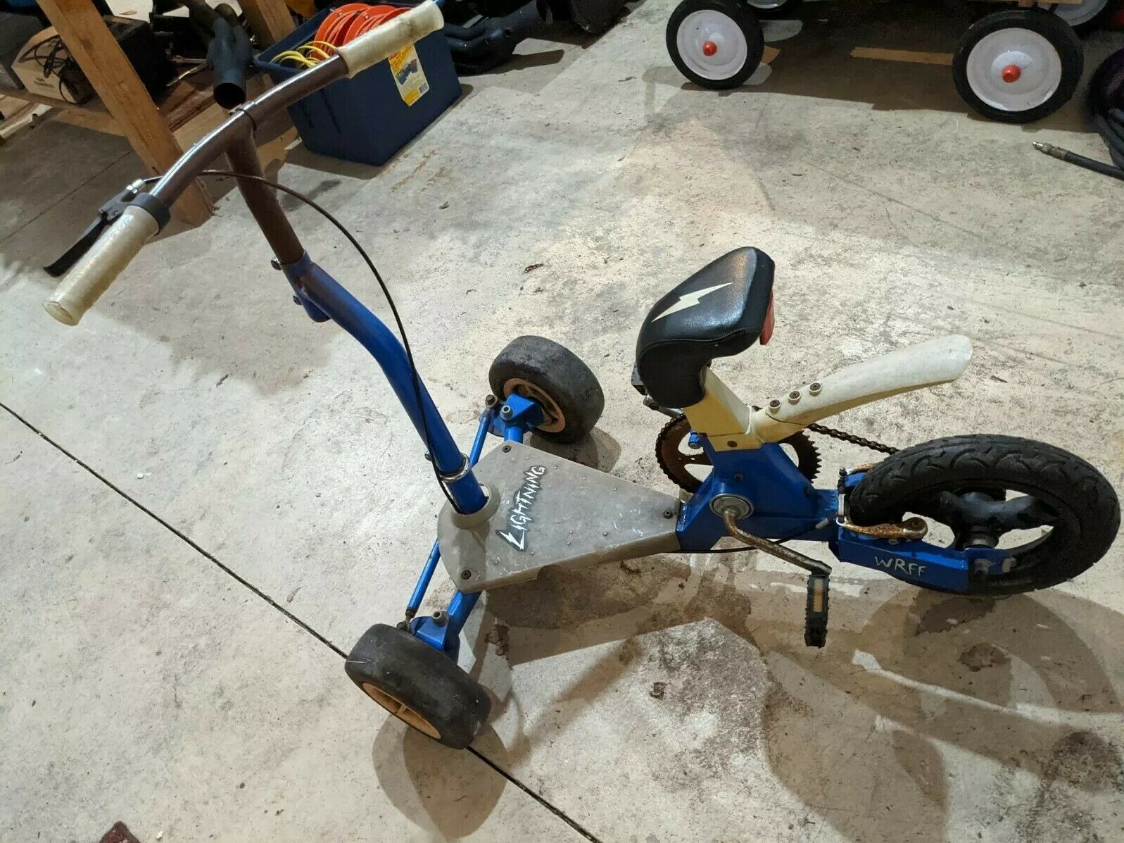 Salton WRFF Lightning Trike Tricycle Blue Model 1070 - Fresh Stock Dated December 2025
