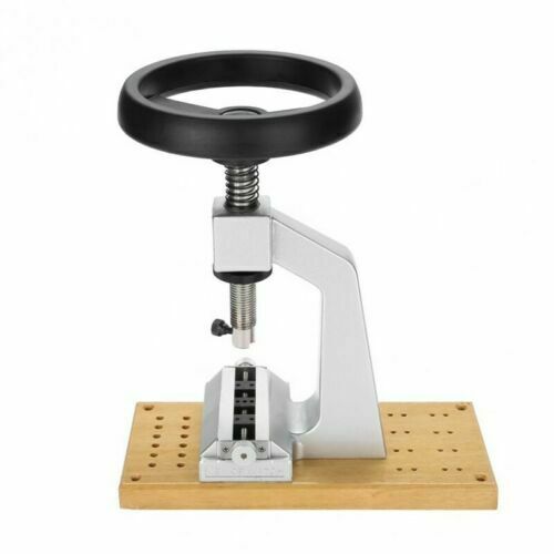 5700 Bench Watch Case Opener w/ Woodl Base Watchmaker Watch Repair Tool - Fresh Stock Dated December 2025