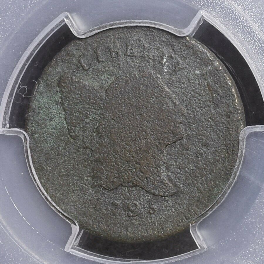 1795 Half Cent - Lettered Edge - PCGS Good Details (#28580) - Fresh Stock Dated December 2025
