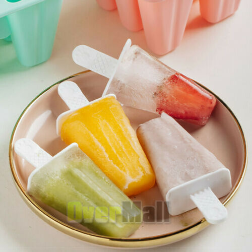 Popsicle Molds 6pc Silicone Ice Pop Molds BPA Free Popsicle Reusable with Funnel - Fresh Stock Dated February 2026