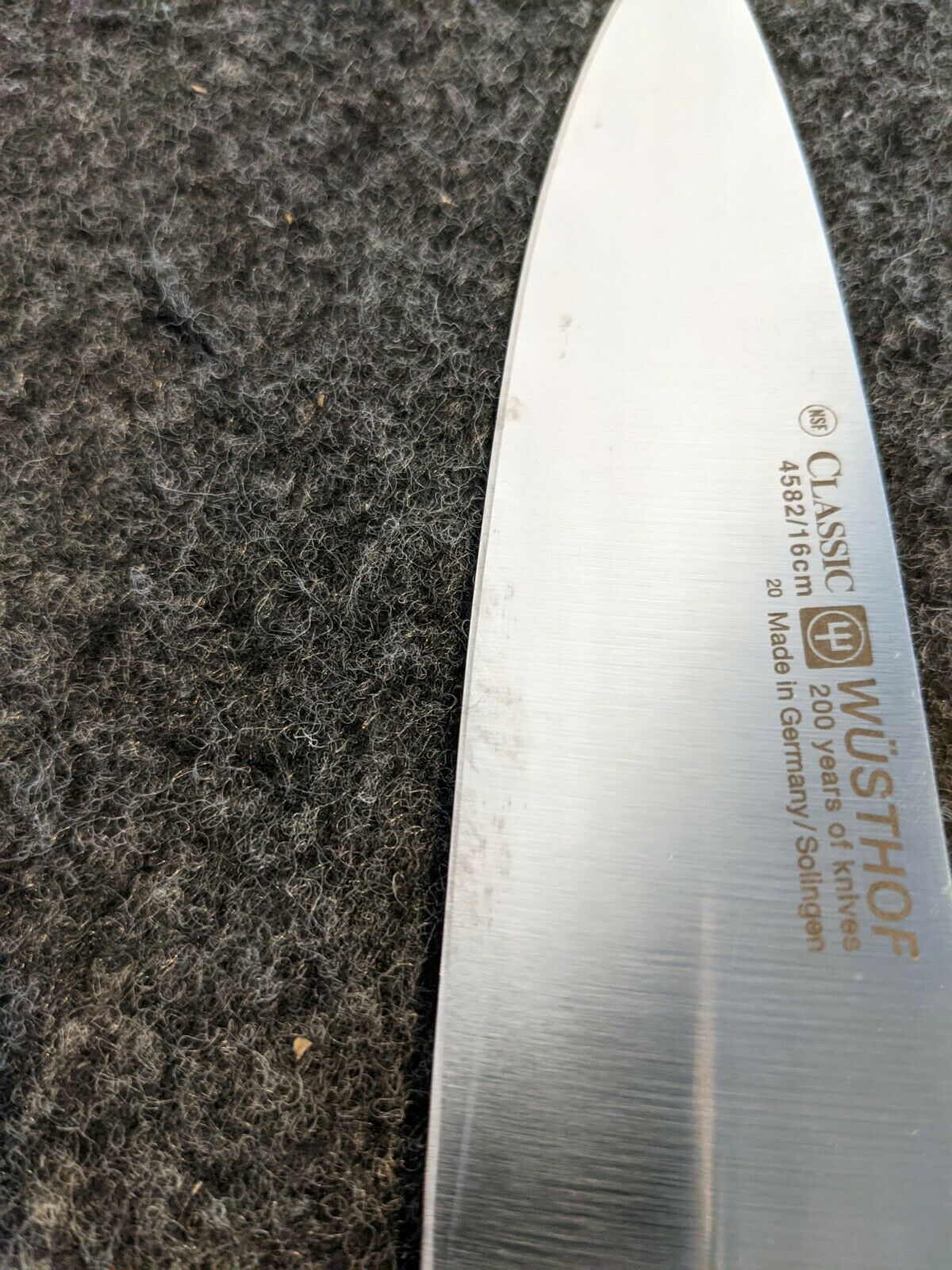 Wusthof Classic 6 inch Chef's Knife, 4582-7/16 - Fresh Stock Dated January 2026