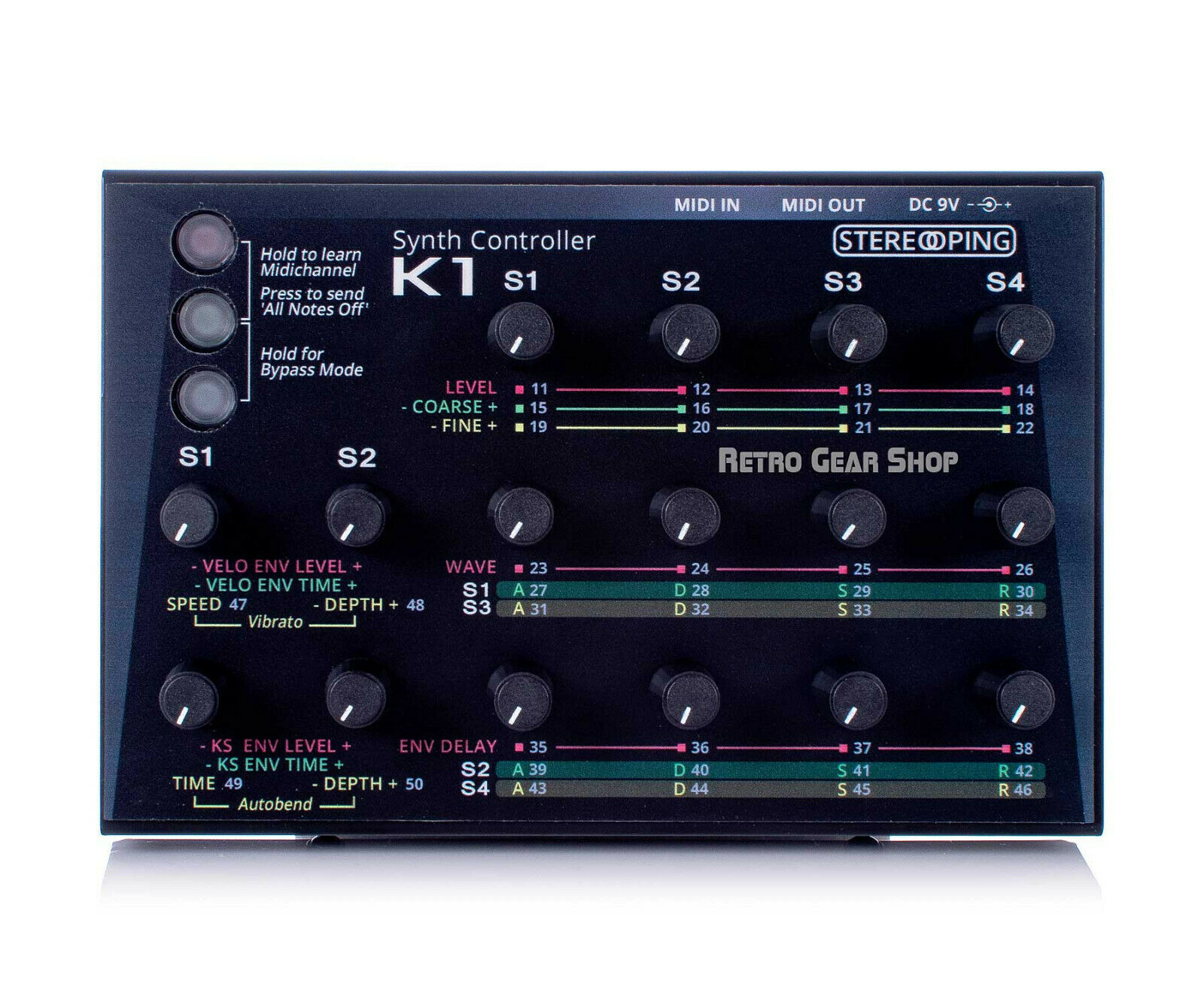 Stereoping CE-1 K1 Midi Controller for Kawai K1 Rare Vintage Synth Keyboard - Fresh Stock Dated December 2025