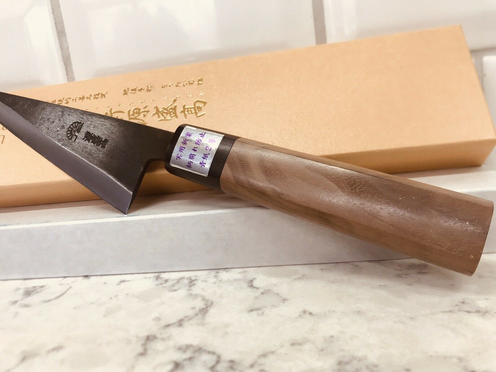 Moritaka Hamono Aogami Blue #2 Honesuki Japanese Kitchen Knife Chefs Knife - Fresh Stock Dated January 2026