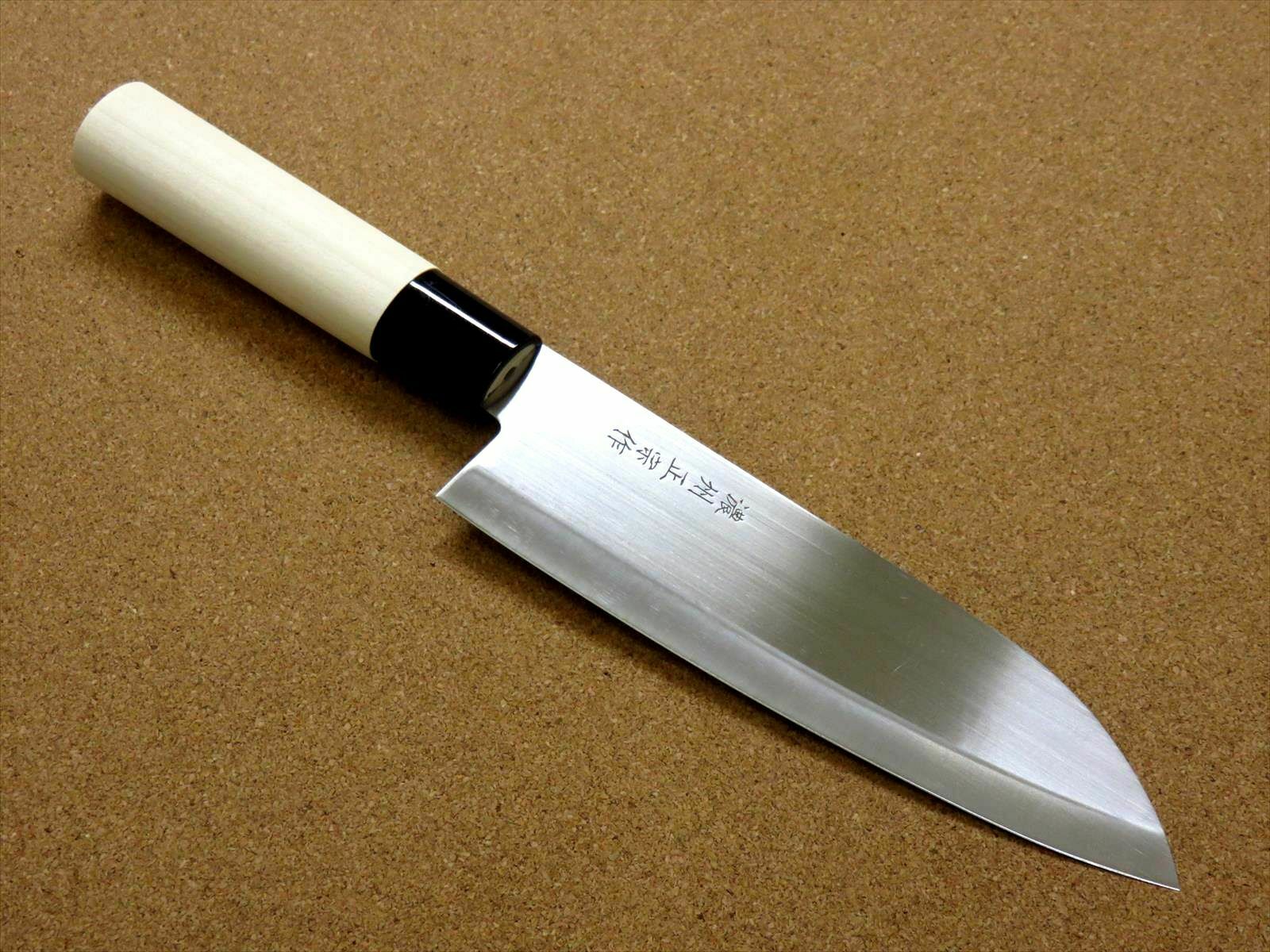 Japanese Masamune Kitchen Santoku Knife 170mm 7