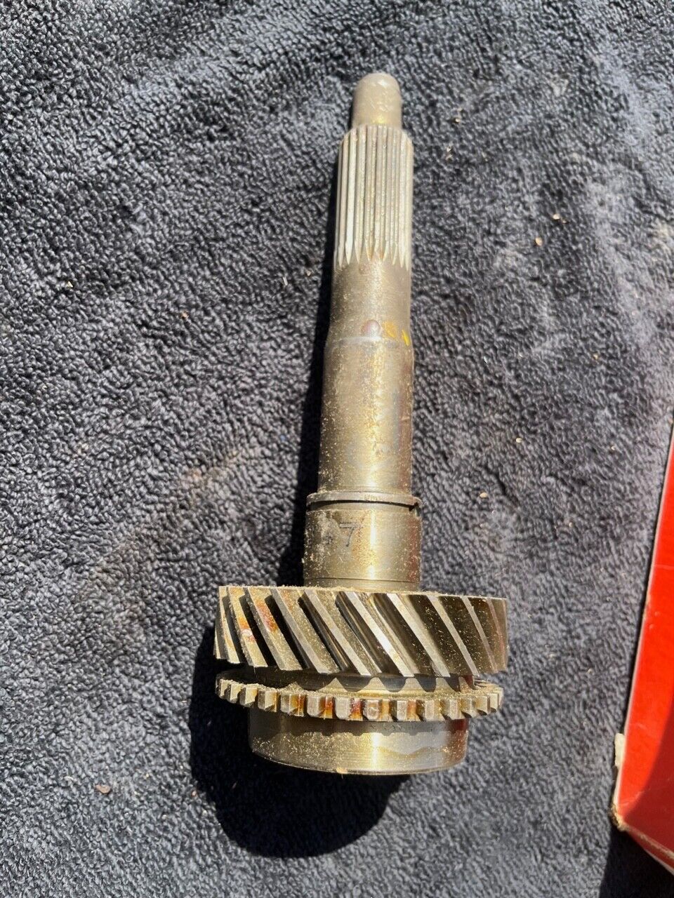 NOS Early Ford Borg Warner T10 4 Speed Input Shaft 23 Spline 26 Tooth Close Rati - Fresh Stock Dated January 2026
