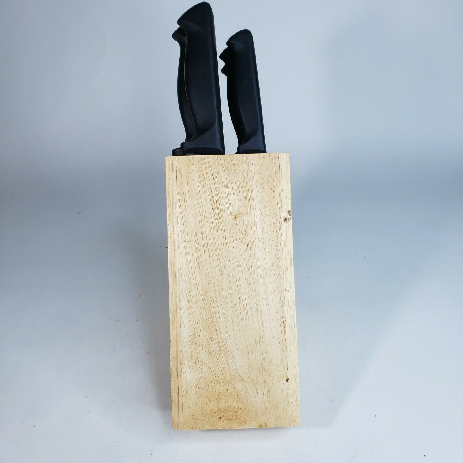 J A Henckels Everedge 6 Knife Kitchen Set w/ Block Chef's Fillet Paring Boning - Fresh Stock Dated February 2026