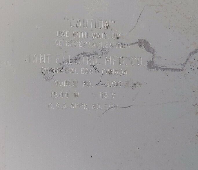 Vintage Rare Unique Portable Electric Dual 2 Burner Hot Plate White and Chrome - Fresh Stock Dated February 2026