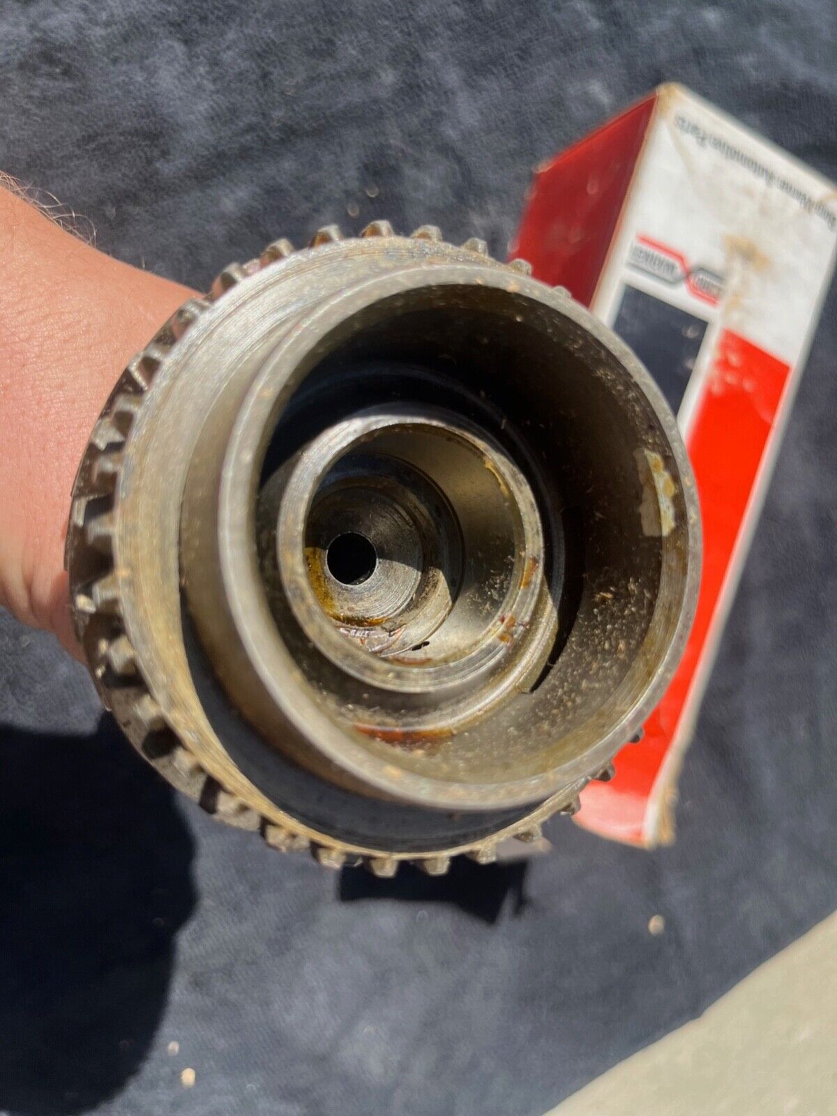 NOS Early Ford Borg Warner T10 4 Speed Input Shaft 23 Spline 26 Tooth Close Rati - Fresh Stock Dated January 2026