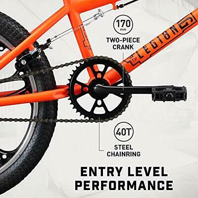 Legion Freestyle Sidewalk BMX Bike for-Kids, -Children and Orange Legion Mag - Fresh Stock Dated December 2025