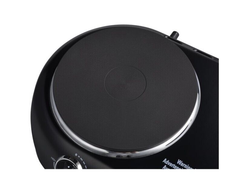 Electric Cooktop Burner 2 Plate Hot Portable Cooking Stove 1800 W, 1 Each - Fresh Stock Dated February 2026
