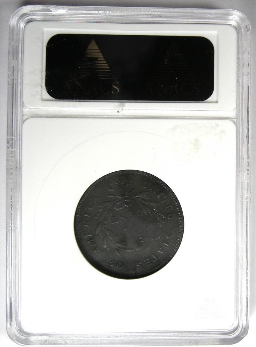 1797 Liberty Cap Flowing Hair Half Cent 1/2C -  ANACS XF Details (EF) / Net VF30 - Fresh Stock Dated December 2025