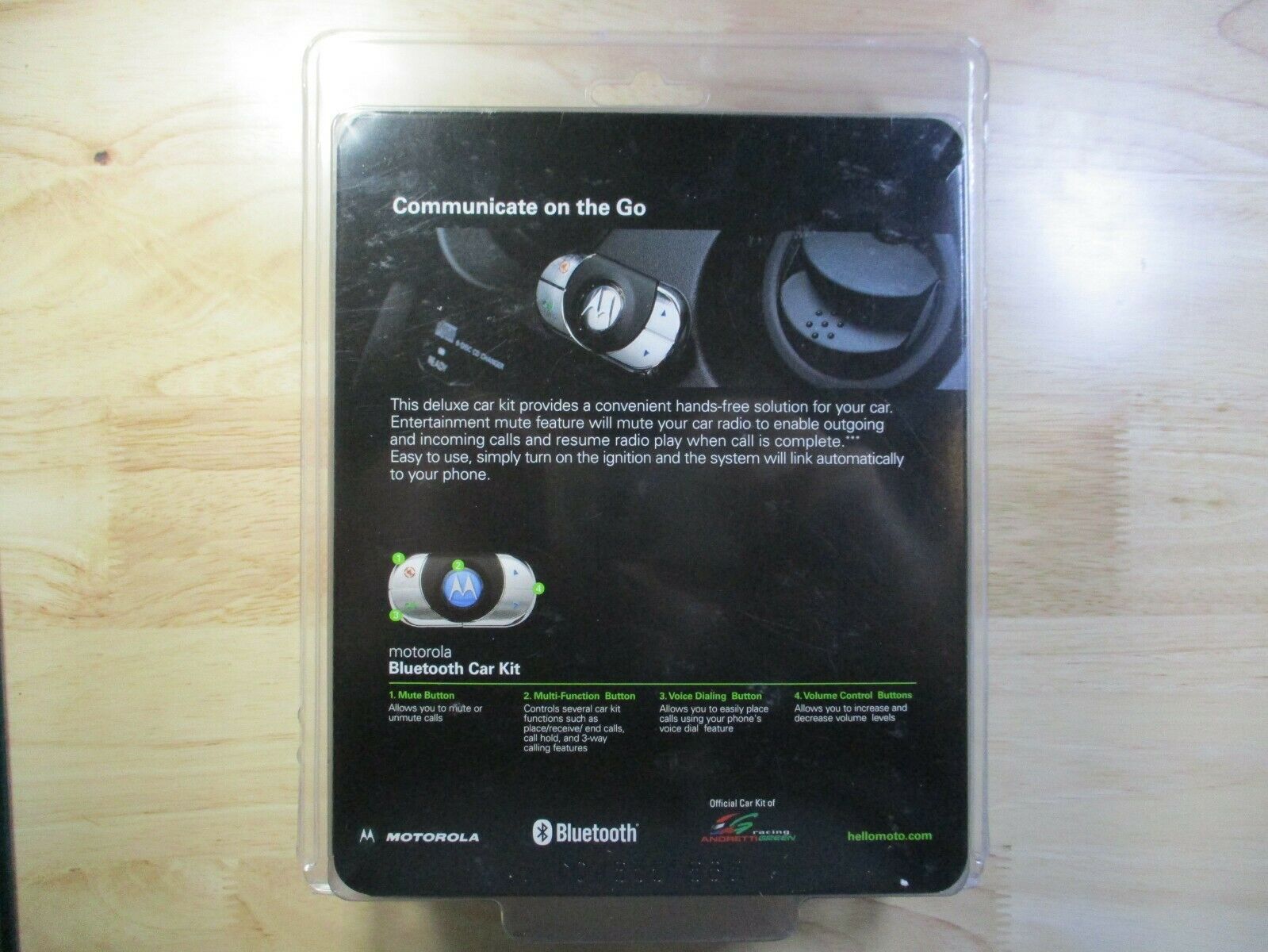 Motorola HF850 Bluetooth Handsfree Car Kit - Fresh Stock Dated December 2025