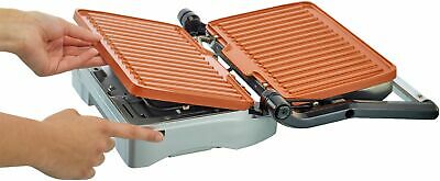 Bialetti Panini Grill Ceramic Copper - Stainless Steel,Copper - Fresh Stock Dated January 2026