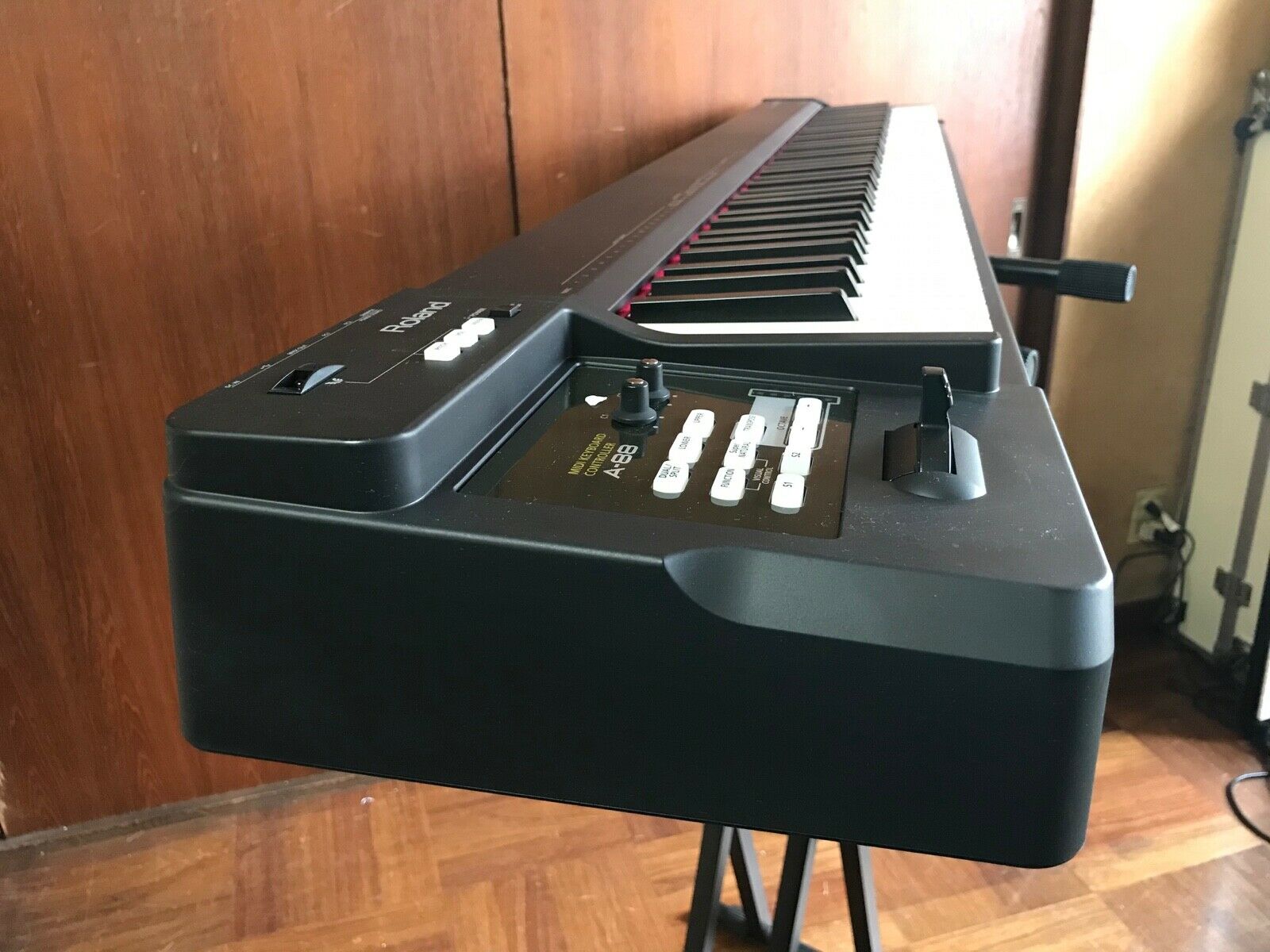 Roland A-88 88-key MIDI Keyboard Controller with Hammer-action Keys D-BEAM - Fresh Stock Dated December 2025