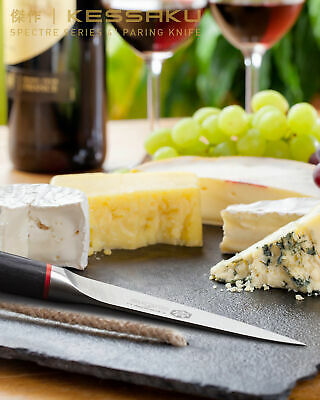 Kessaku 4-Inch Paring Knife - Spectre Series - AUS-8 High Carbon Stainless Steel - Fresh Stock Dated January 2026