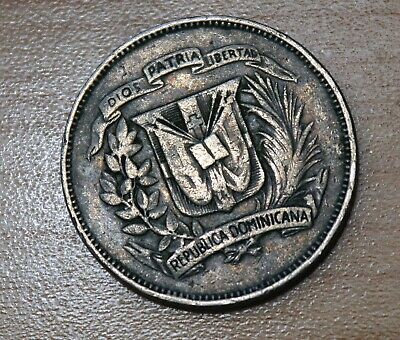 1967 Dominican Republic 25 Centavos - Fresh Stock Dated December 2025