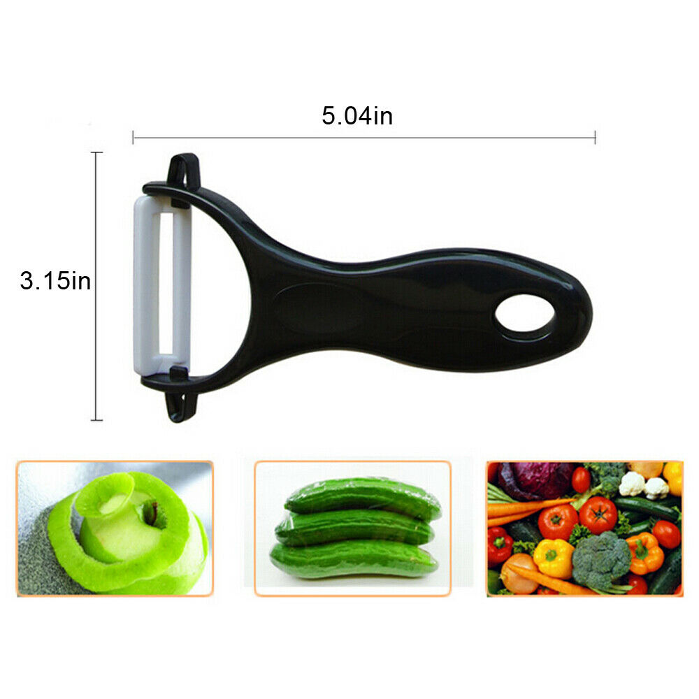 New Ceramic White Blade Kitchen Knife Set Chef Kitchen Tool 3