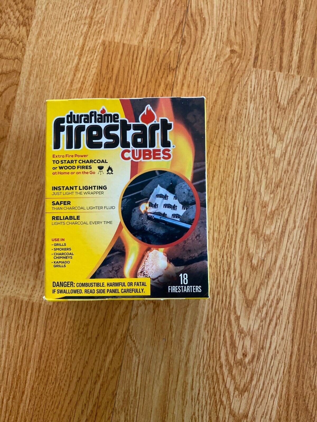 SHIPS FAST DuraFlame FireStart Cubes 18 Firestarters - Fresh Stock Dated January 2026