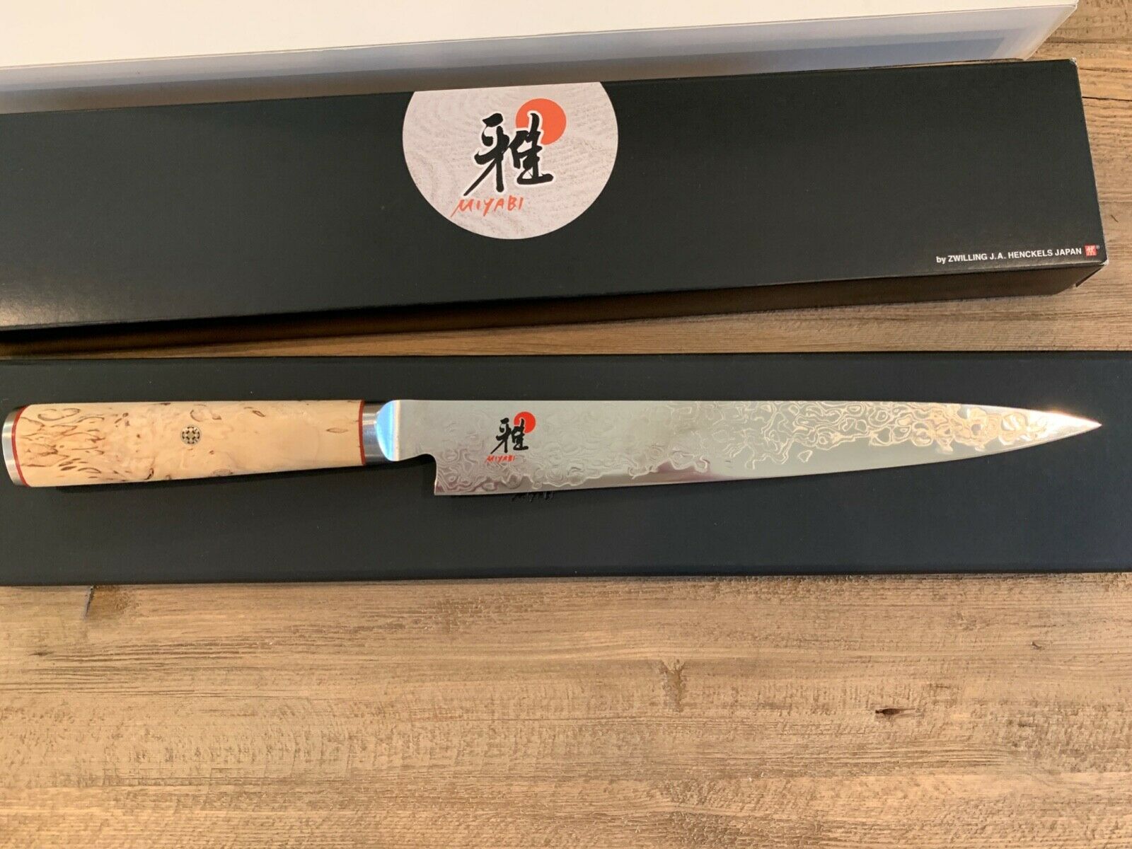 *NEW* Miyabi Birchwood SG2 9-inch Slicing Knife - Fresh Stock Dated January 2026