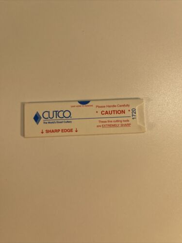 CUTCO CLASSIC HANDLE 1720 PARING KNIFE USA CLEANED NICE! Original - Fresh Stock Dated January 2026