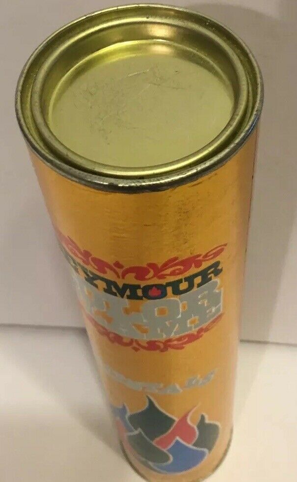 Vintage Seymour Color Flame Crystals Fireplace 16 oz. Canister Fire Gold - Fresh Stock Dated December 2025