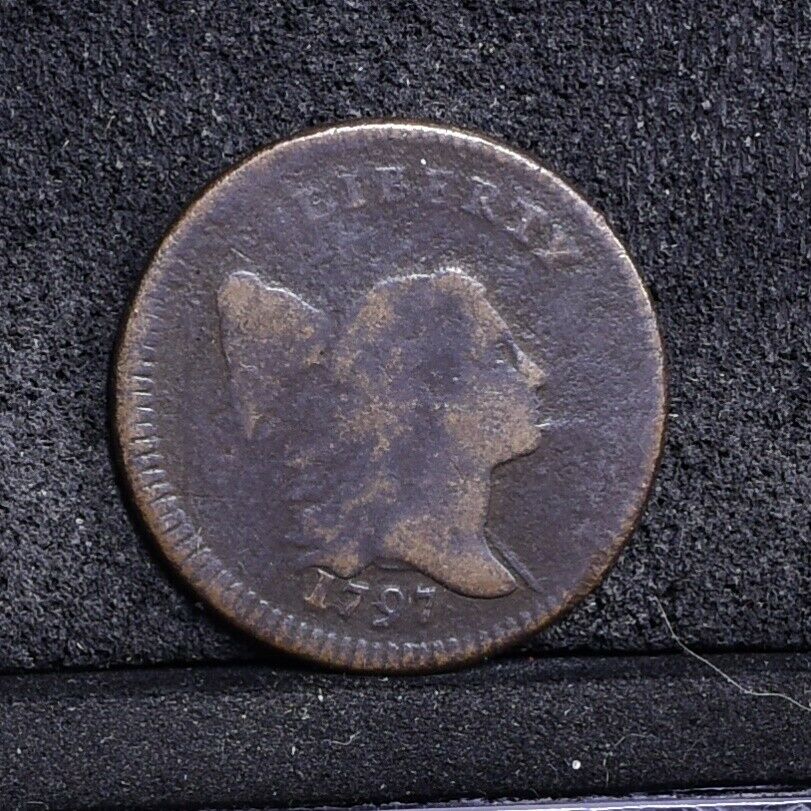 1797 Half Cent - Plain Edge - VG (#35663) - Fresh Stock Dated December 2025