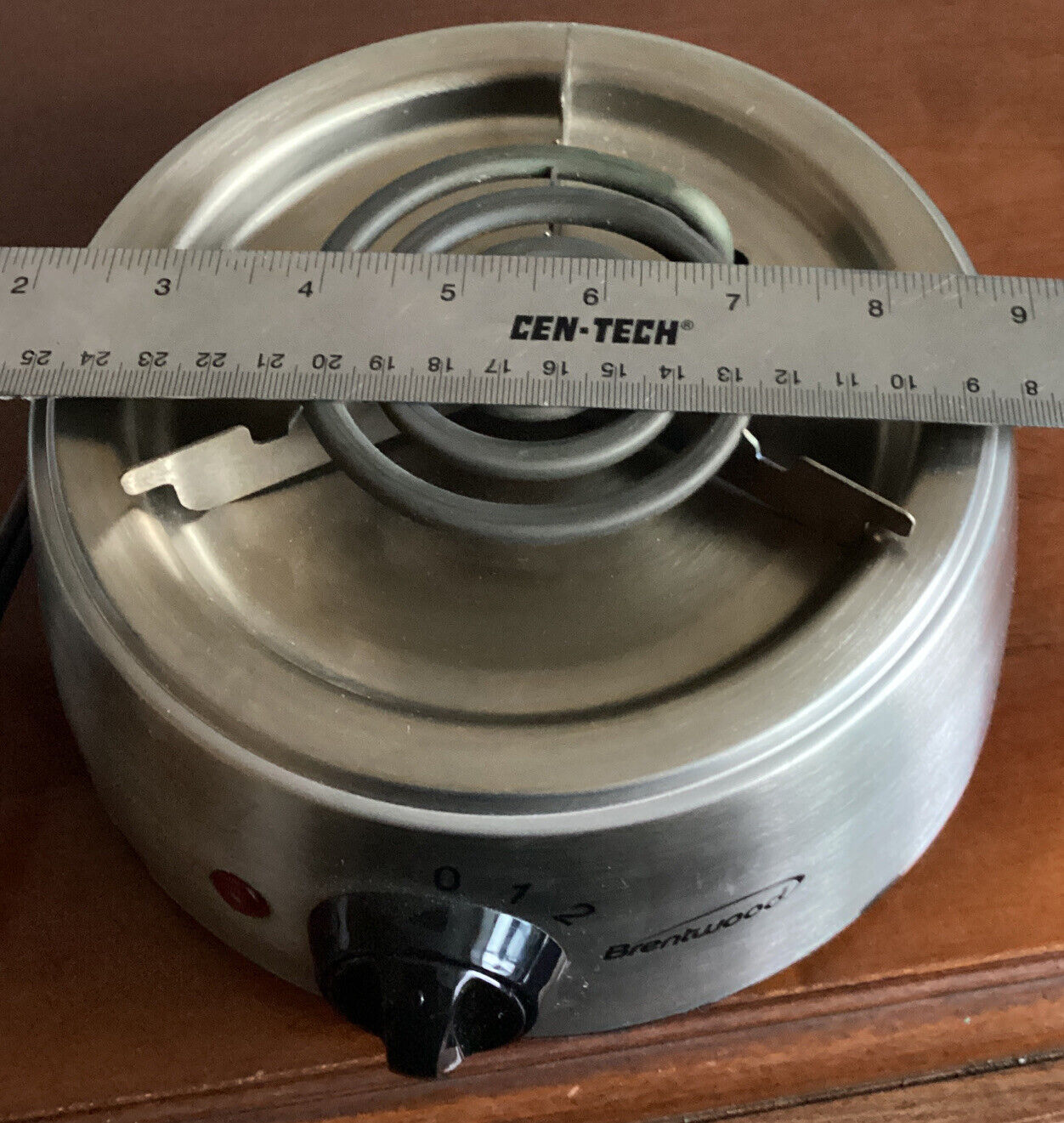 brentwood small electric burner  #170-xl - Fresh Stock Dated February 2026