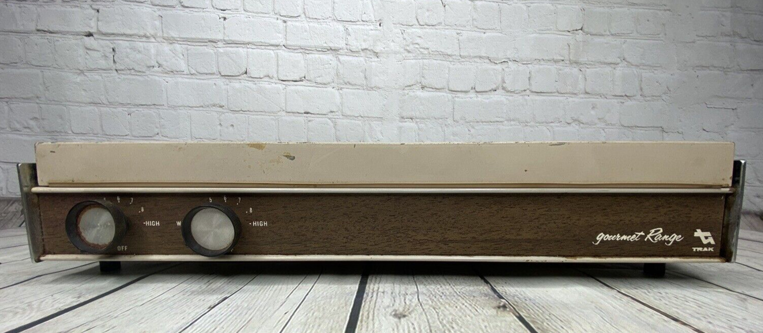 Vintage Trek Gourmet Range Electric Dual Burner Countertop Range Stove - Fresh Stock Dated February 2026