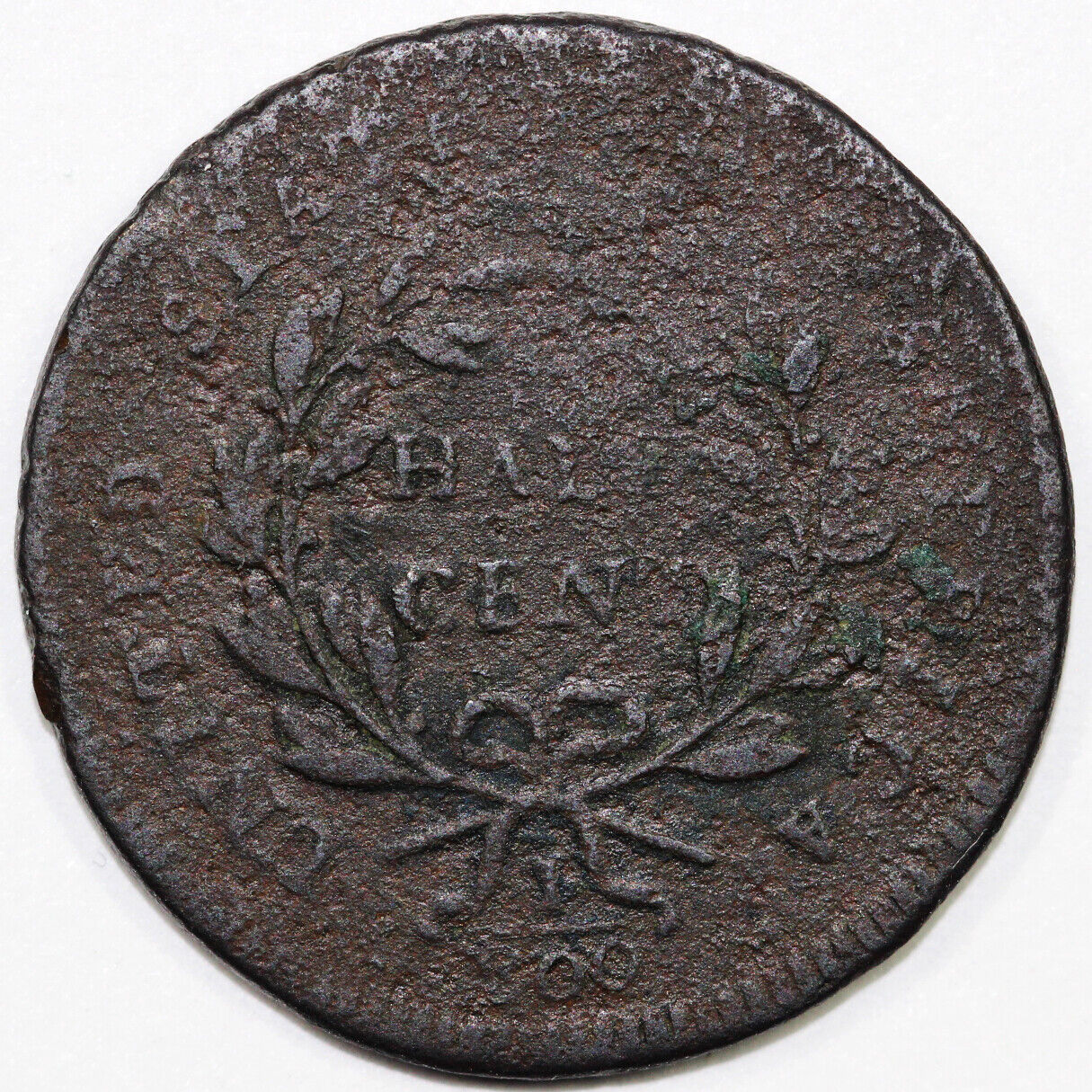 1797 1/2c C-3b Liberty Cap Half Cent - Fresh Stock Dated December 2025