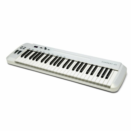 Samson Carbon 49 USB/MIDI Keyboard Controller + 4 Port USB Hub + Cable - Fresh Stock Dated December 2025